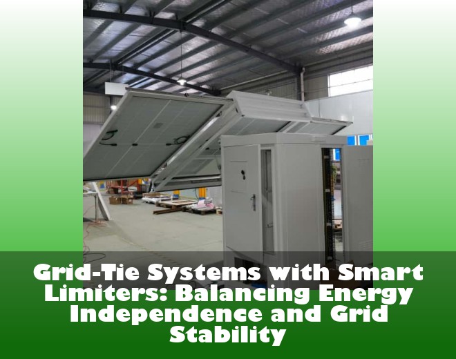 Grid-Tie Systems with Smart Limiters: Balancing Energy Independence and Grid Stability